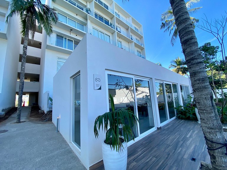 Apartamento elegante cerca de la playa y restorans