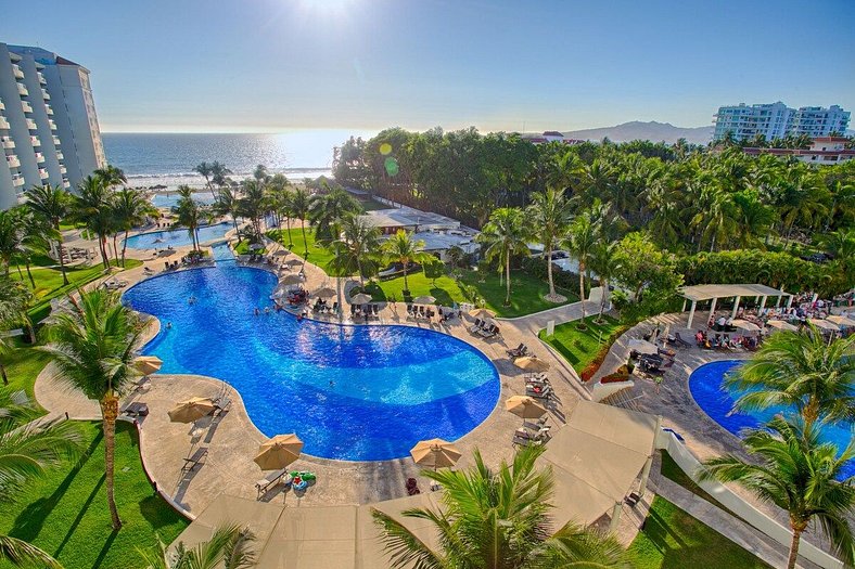 Nuevo Frente al Mar, Terraza, Vista Piscina