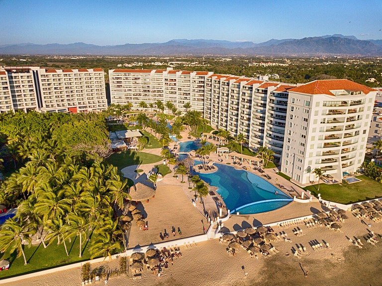 Nuevo Frente al Mar, Terraza, Vista Piscina