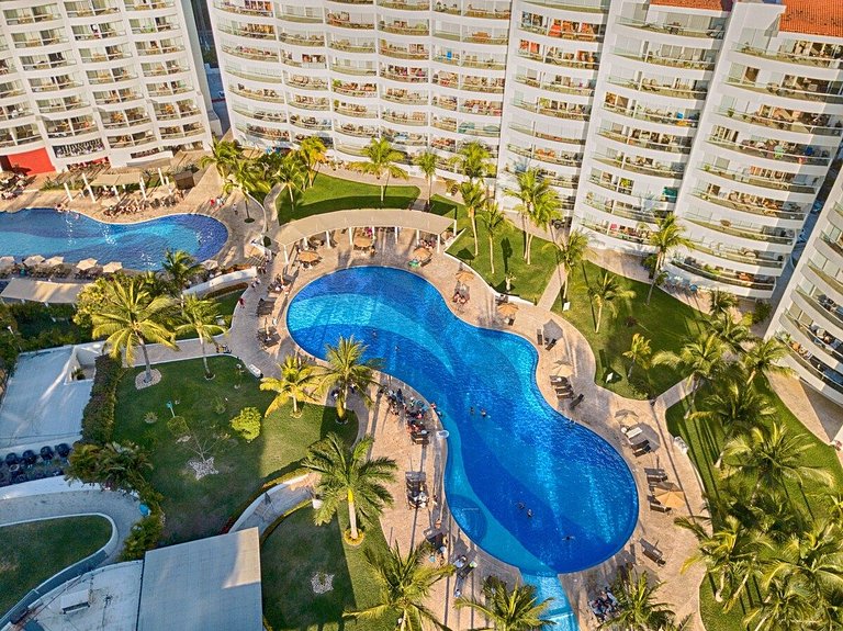 Nuevo Frente al Mar, Terraza, Vista Piscina