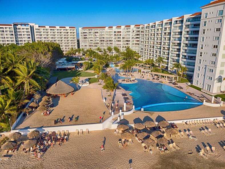 Nuevo Frente al Mar, Terraza, Vista Piscina