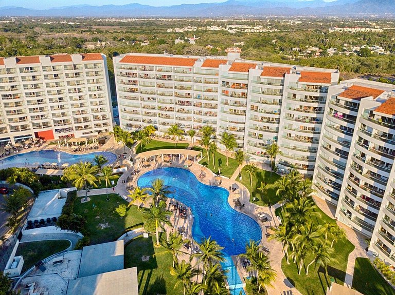 Nuevo Frente al Mar, Terraza, Vista Piscina